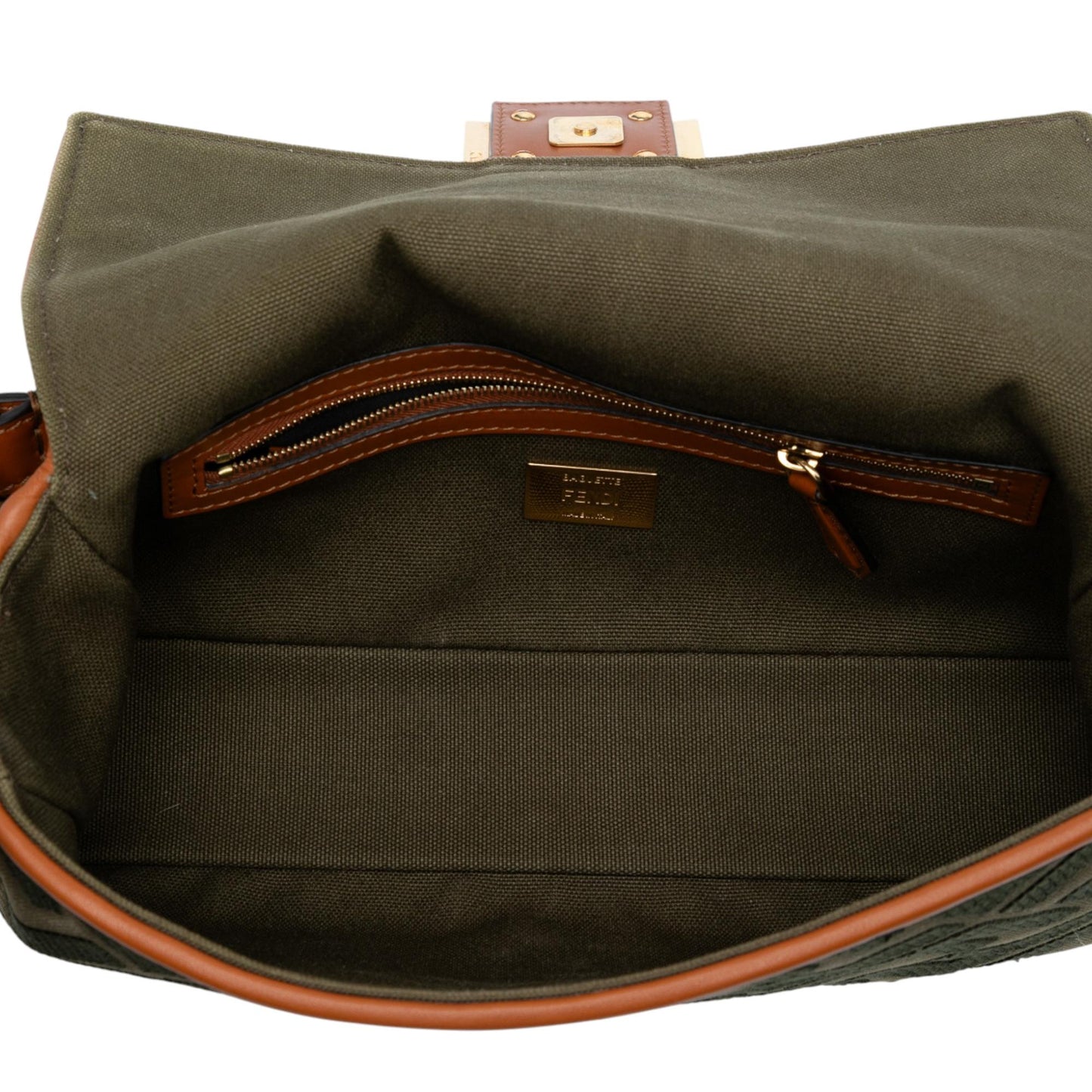 Fendi Baguette Leather Red Shoulder Bag Style 86