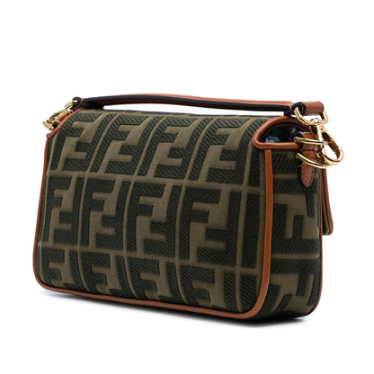 Fendi Baguette Leather Red Shoulder Bag Style 86