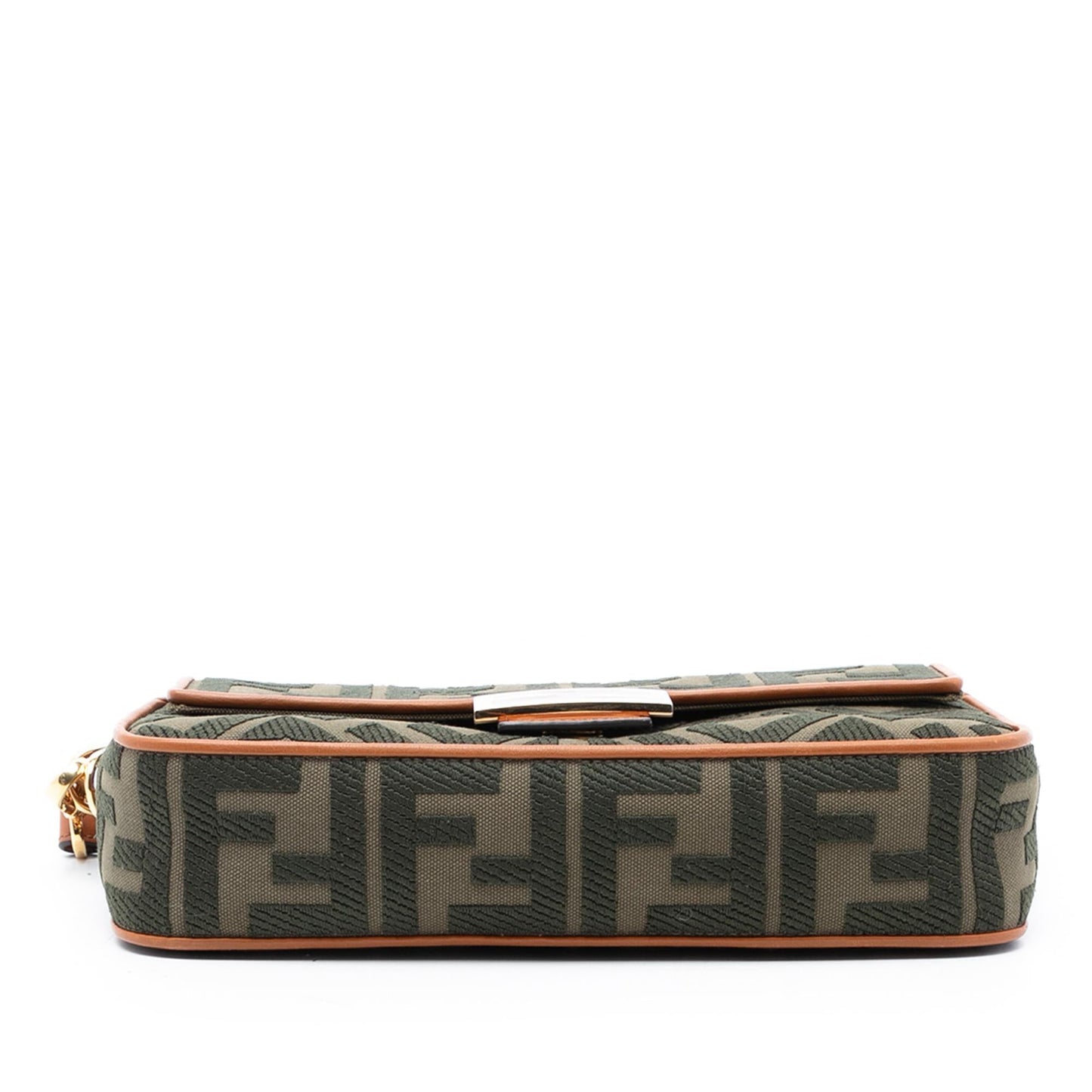 Fendi Baguette Canvas Red Shoulder Bag Style 52