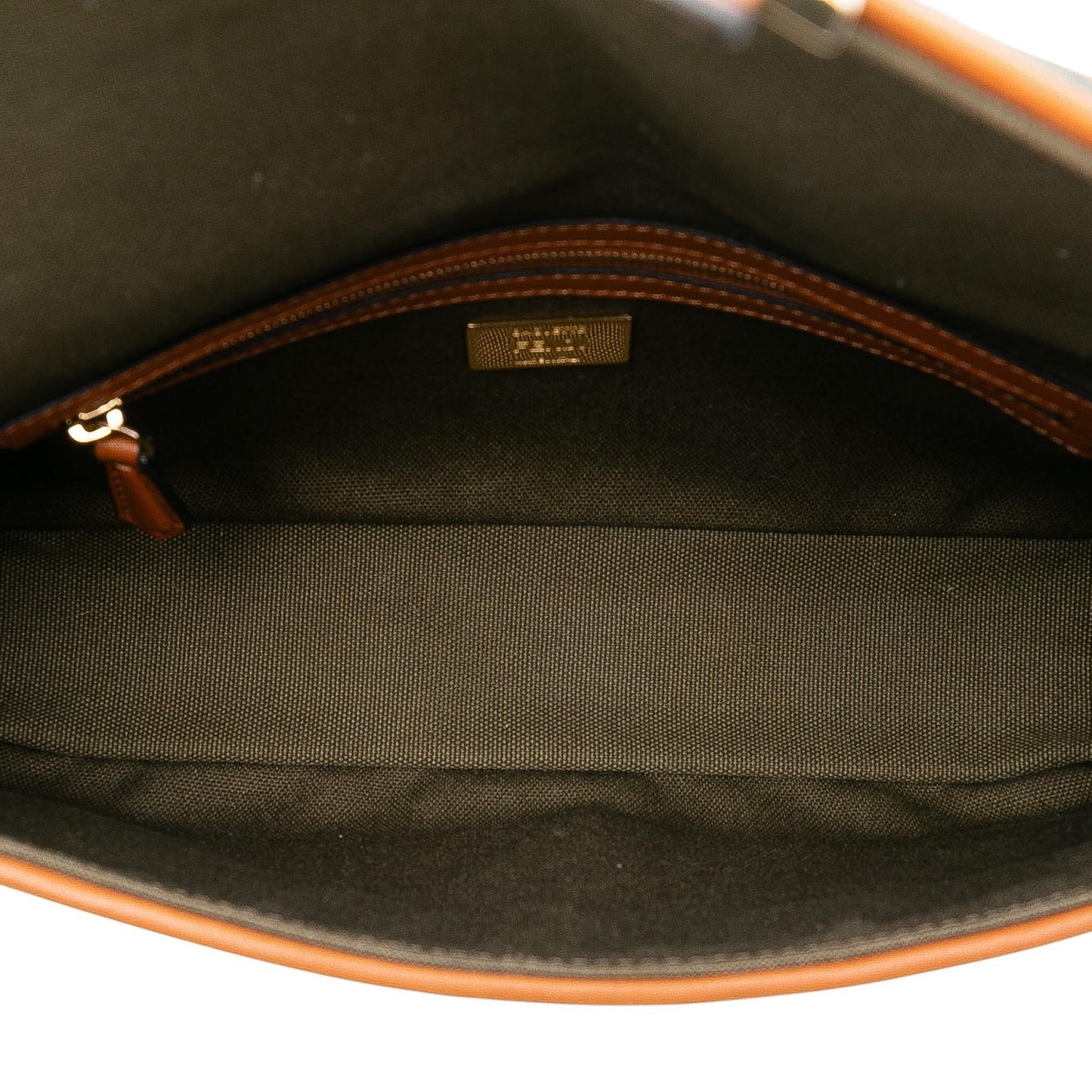 Fendi Baguette Canvas Red Shoulder Bag Style 52