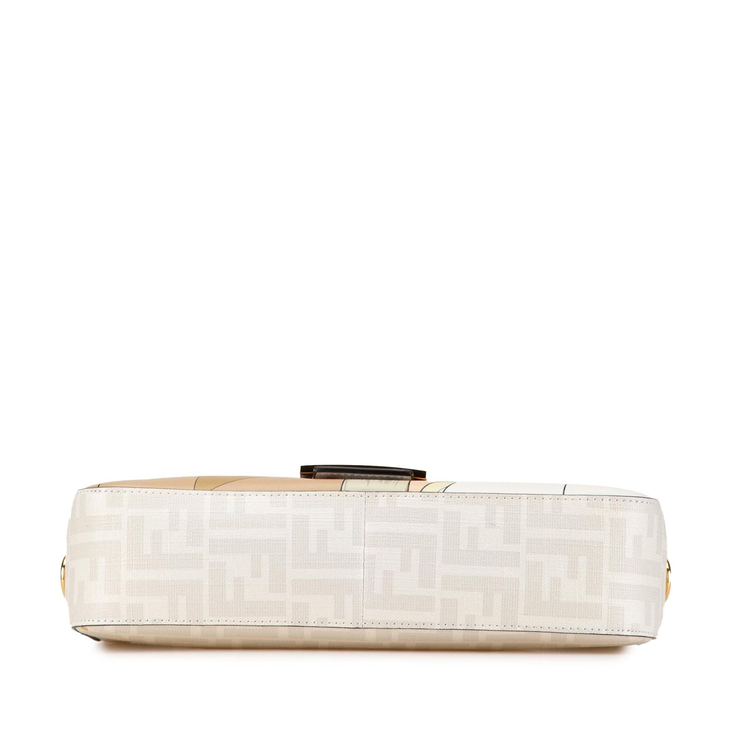 Fendi Baguette Canvas Red Shoulder Bag Style 3
