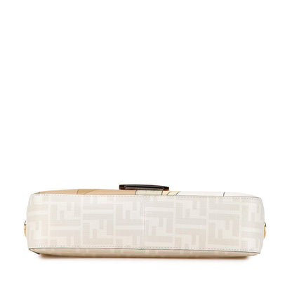 Fendi Baguette Canvas Red Shoulder Bag Style 8