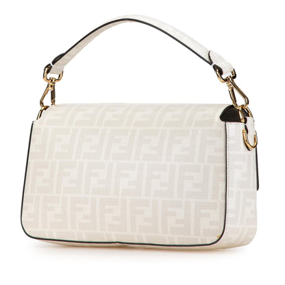 Fendi Baguette Canvas Red Shoulder Bag Style 8