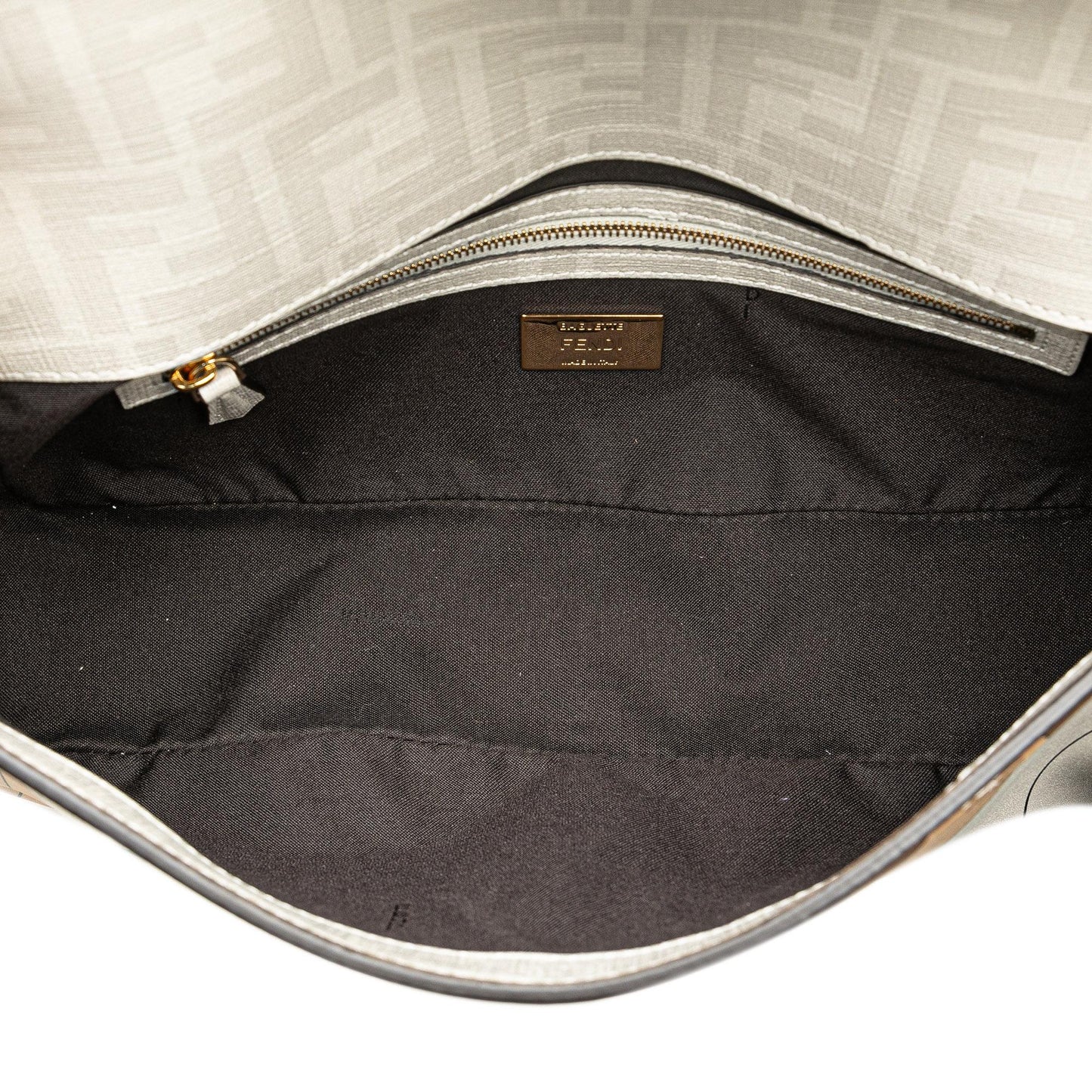 Fendi Baguette Canvas Red Shoulder Bag Style 23