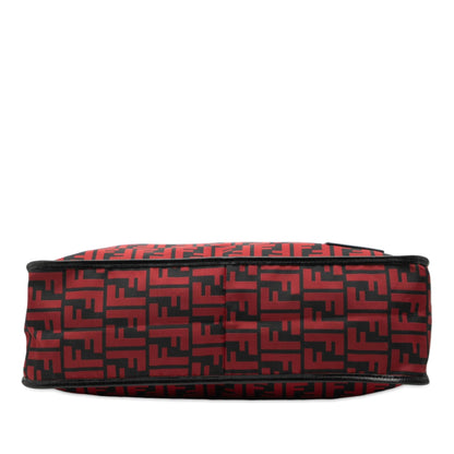 Fendi Luxury Zucca Red Crossbody Zucca
