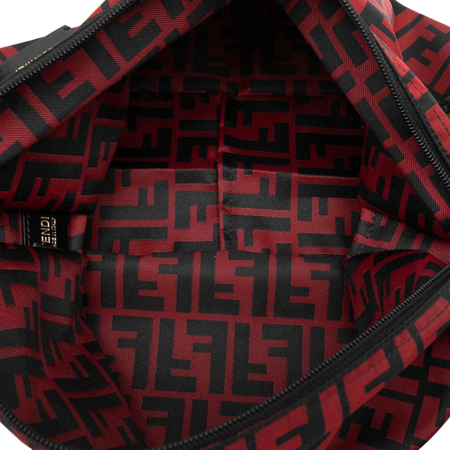 Fendi Luxury Zucca Red Crossbody Zucca
