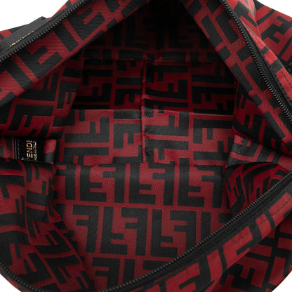 Fendi Luxury Zucca Red Crossbody Zucca
