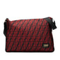 Fendi Luxury Zucca Red Crossbody Zucca