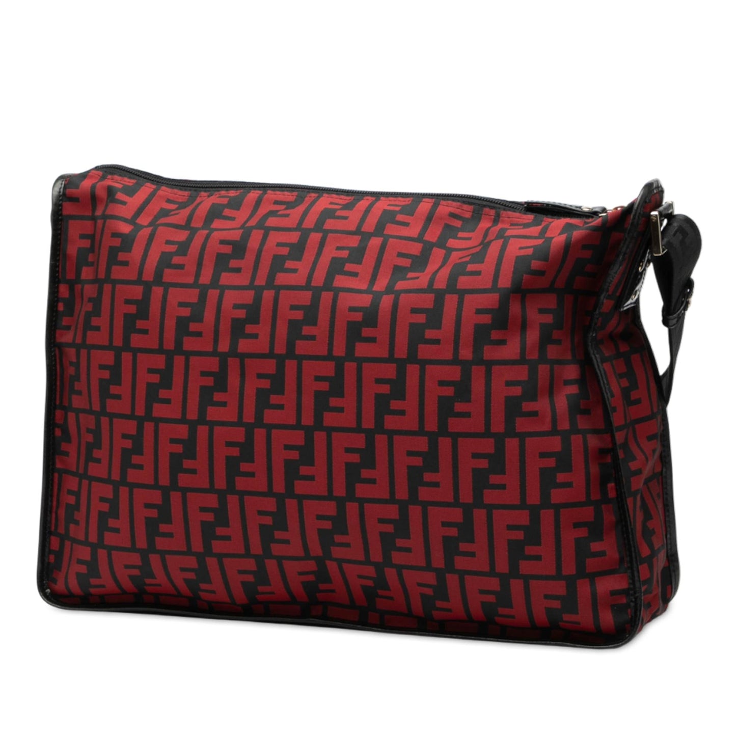 Fendi Luxury Zucca Red Crossbody Zucca