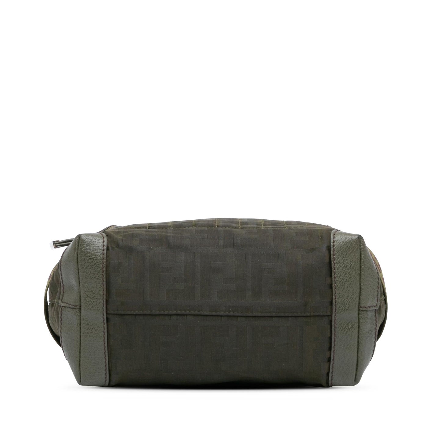 Fendi Baguette Canvas Red Shoulder Bag Style 28