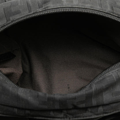 Fendi Leather Debossed Logo Bucket Bag