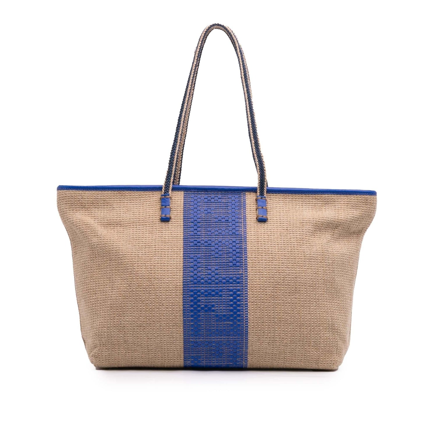 Fendi Roll Canvas Red Tote Bag