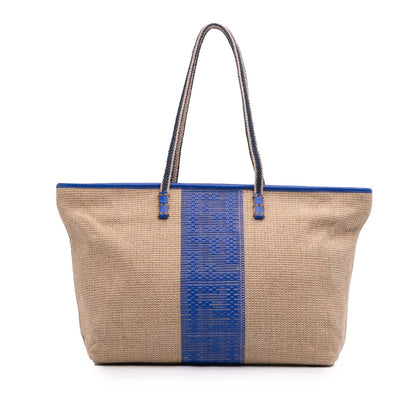 Fendi Roll Leather Red Tote Bag Leather