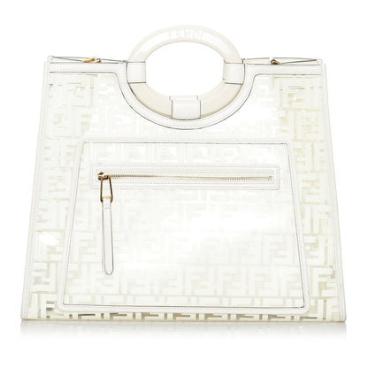 Fendi Zucca Runaway Shopper Satchel (SHG-29776)