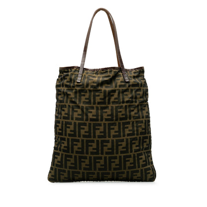Fendi Zucca Vertical Tote (SHG-vPGOy2)