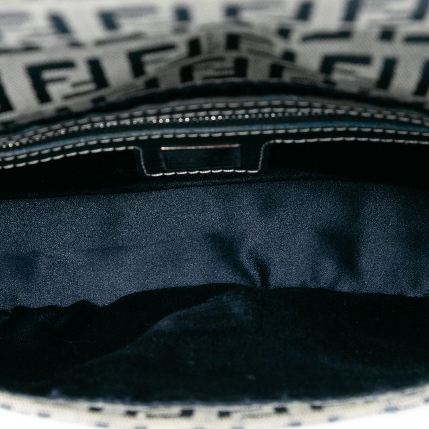 Fendi Zucchino Canvas Baguette