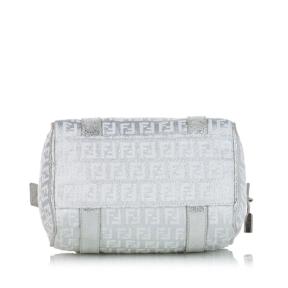 Fendi Zucchino Canvas Boston Bag (SHG-28234)
