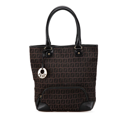 Fendi Tote Zucchino Red Tote Bag Style 37