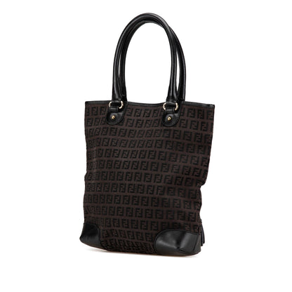 Fendi Tote Zucchino Red Tote Bag Style 37