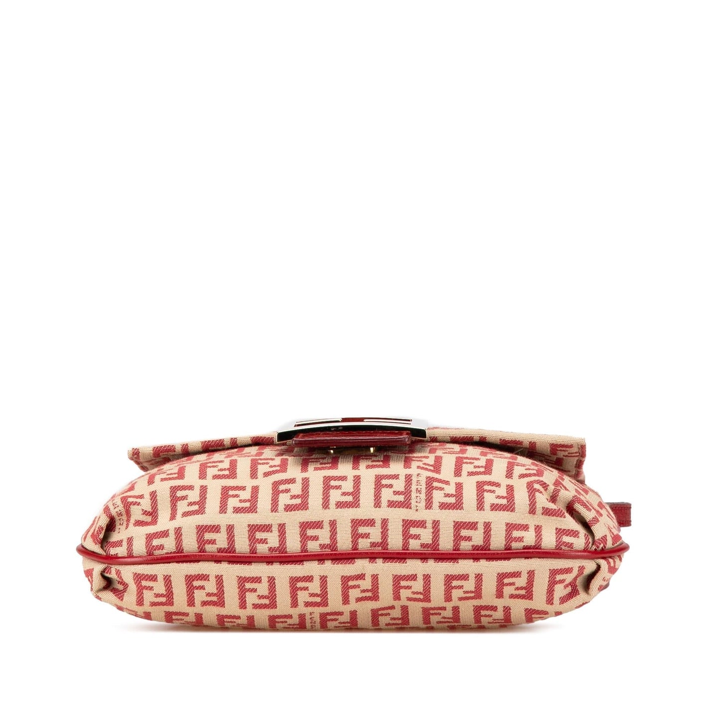 Fendi Tote Zucchino Red Tote Bag Zucchino