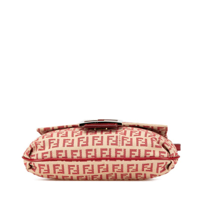 Fendi Tote Zucchino Red Tote Bag Zucchino