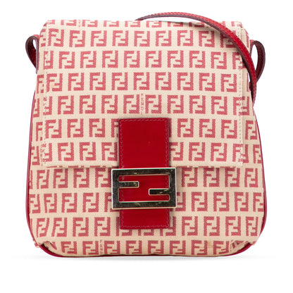 Fendi Luxury Zucchino Red Crossbody Style 22