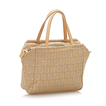 Fendi Zucchino Canvas Handbag (SHG-19093)