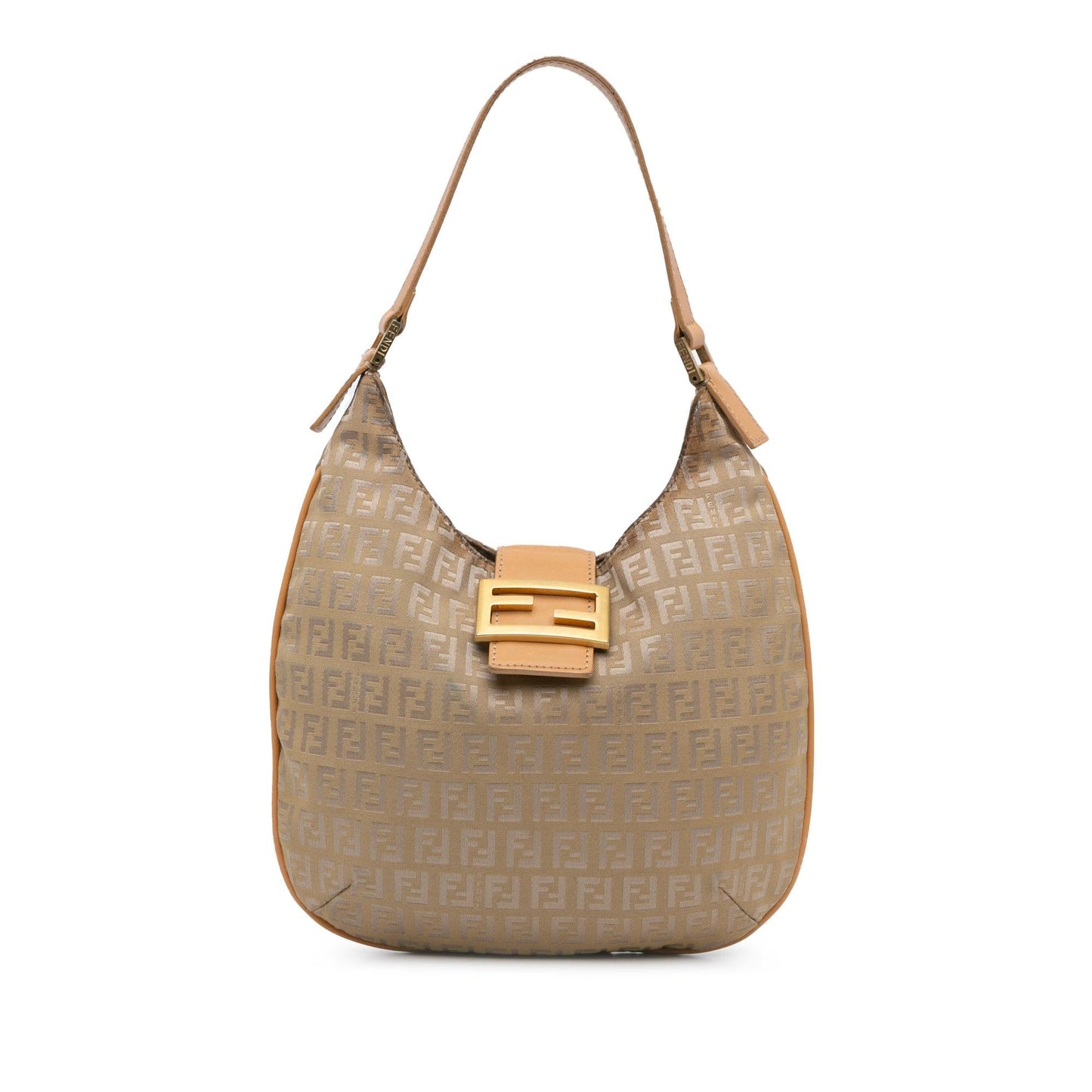 Fendi Zucchino Red Shoulder Bag Zucchino