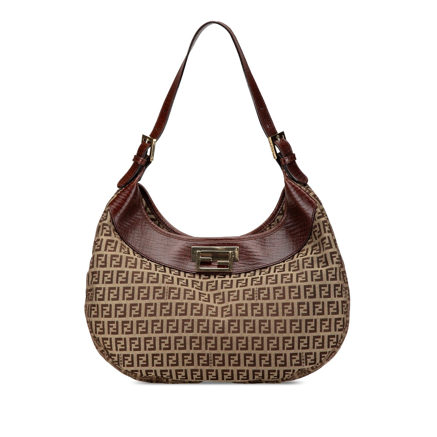 Fendi Zucchino Red Shoulder Bag Style 10