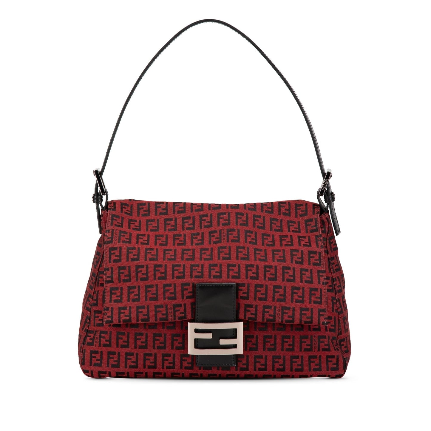 Fendi Zucchino Red Shoulder Bag Style 3