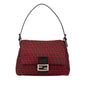 Fendi Zucchino Red Shoulder Bag Style 3