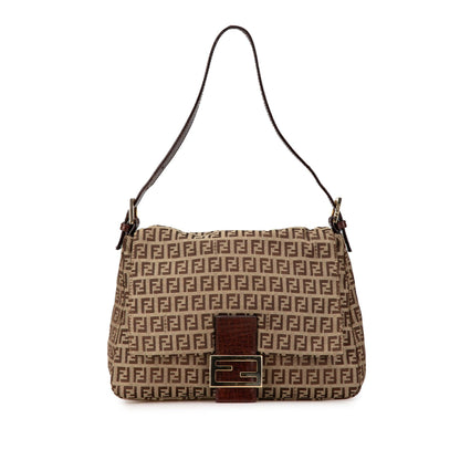 Fendi Zucchino Red Shoulder Bag Style 5