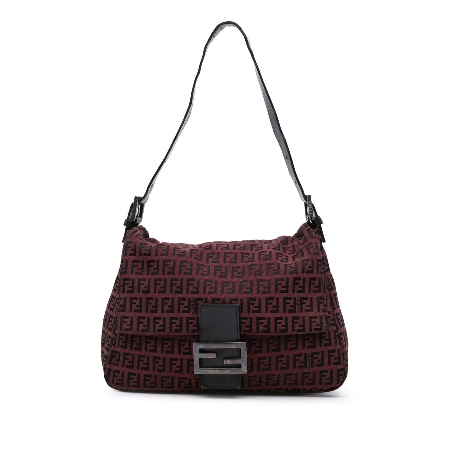 Fendi Zucchino Red Shoulder Bag Style 18