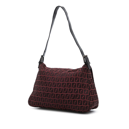 Fendi Baguette Zucchino Red Shoulder Bag Style 7