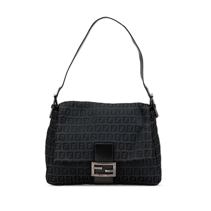 Fendi Zucchino Red Shoulder Bag Style 30