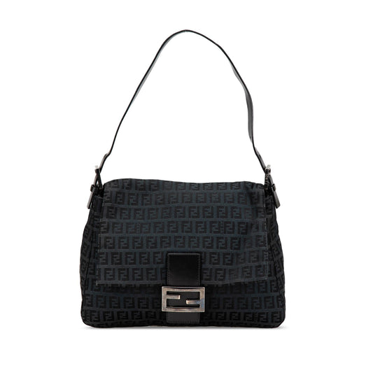 Fendi Zucchino Red Shoulder Bag Style 30