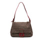 Fendi Zucchino Red Shoulder Bag Style 25
