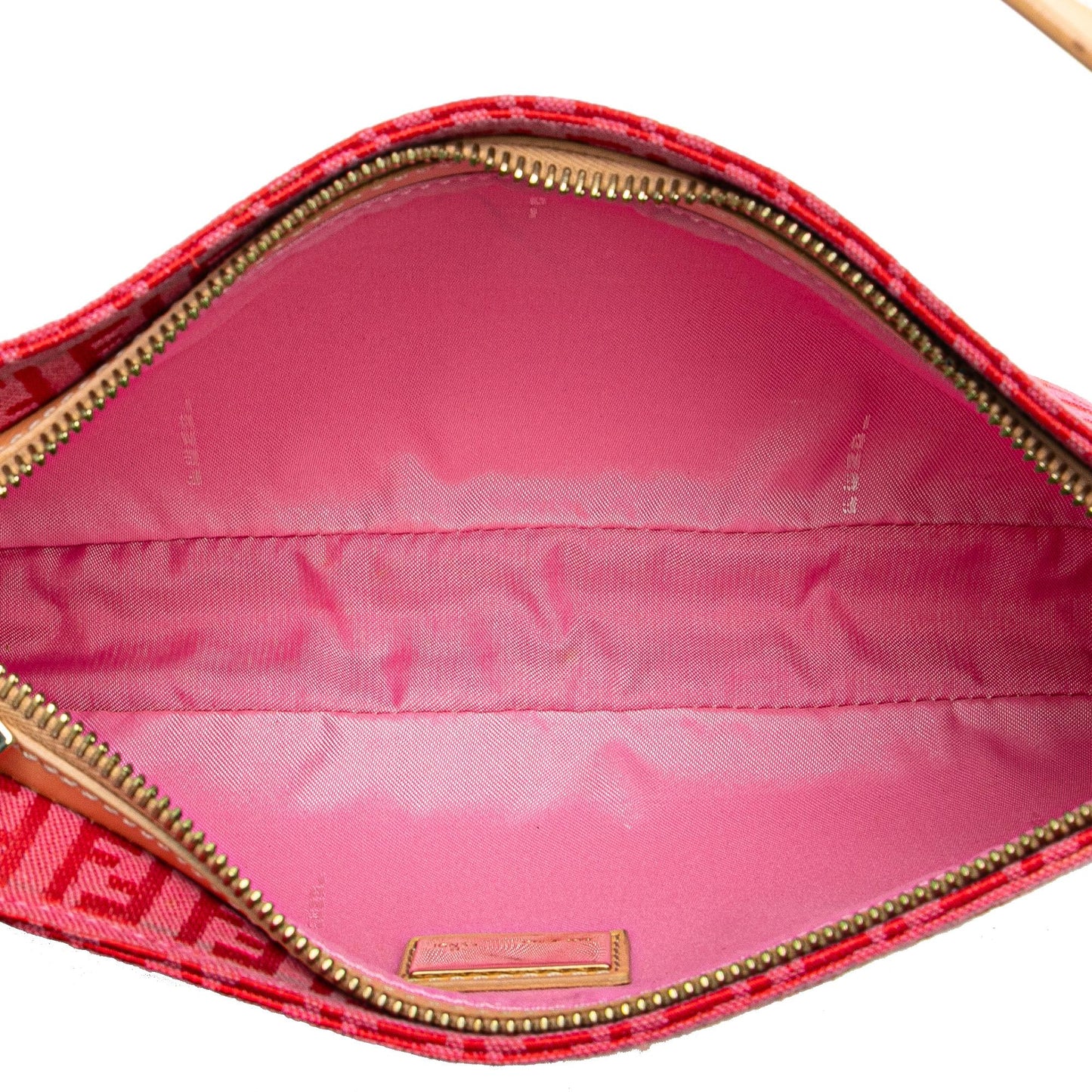 Fendi Zucchino Red Shoulder Bag Style 7