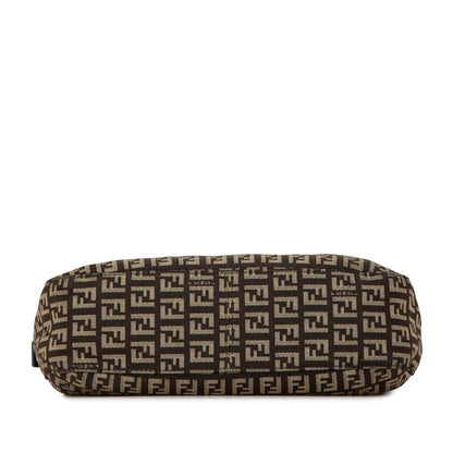 Fendi Zucchino Canvas Shoulder Bag (SHG-P7VQCL)
