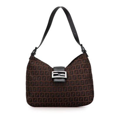 Fendi Zucchino Canvas Shoulder Bag Shg-Xmkqee