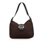 Fendi Zucchino Canvas Shoulder Bag Shg-Xmkqee