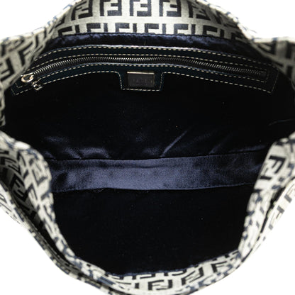 Fendi Zucchino Canvas Shoulder Bag