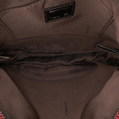 Fendi Zucchino Red Shoulder Bag Style 36