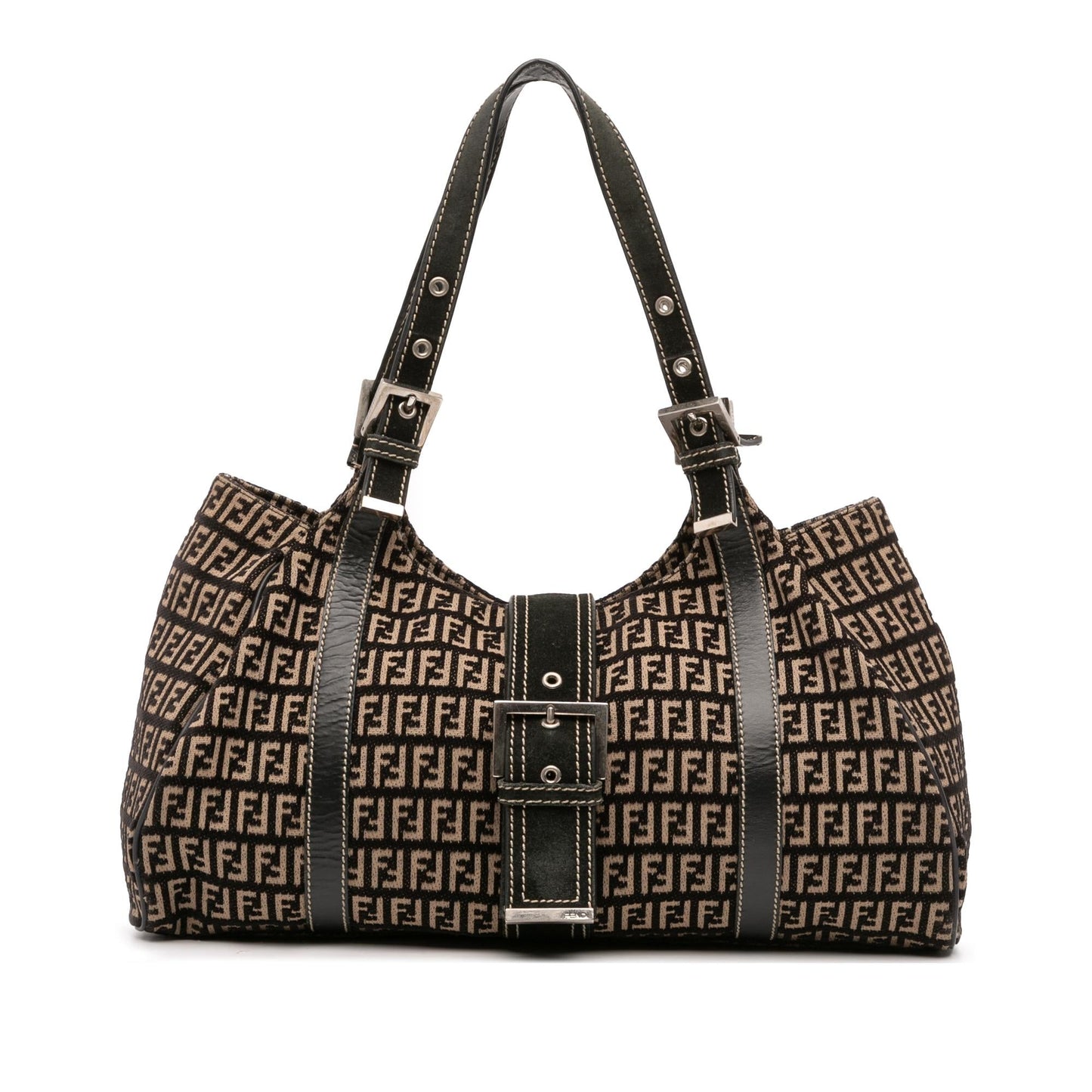 Fendi Zucchino Red Shoulder Bag Style 39