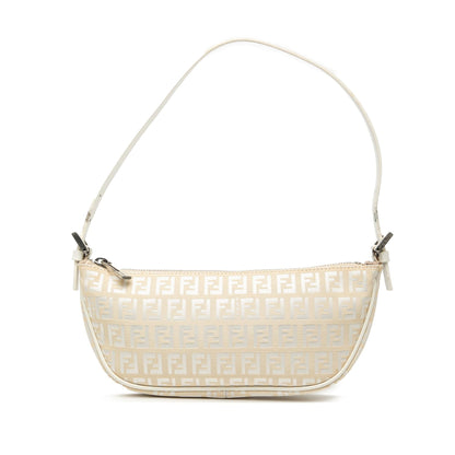 Fendi Zucchino Red Shoulder Bag Style 46