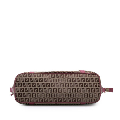 Fendi Tote Zucchino Red Tote Bag Style 44