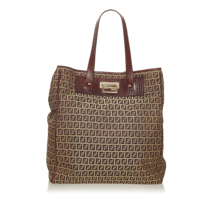 Fendi Zucchino Canvas Tote Bag (SHG-27992)
