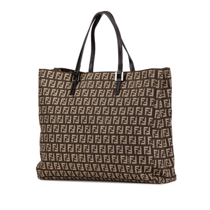 Fendi Zucchino Canvas Tote Shg-3Yugbf
