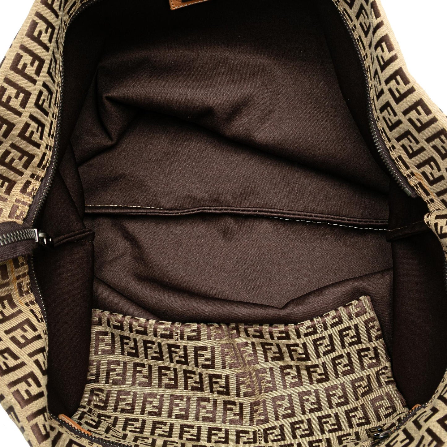 Fendi Tote Zucchino Red Tote Bag Style 6