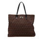 Fendi Baguette Zucchino Red Tote Bag